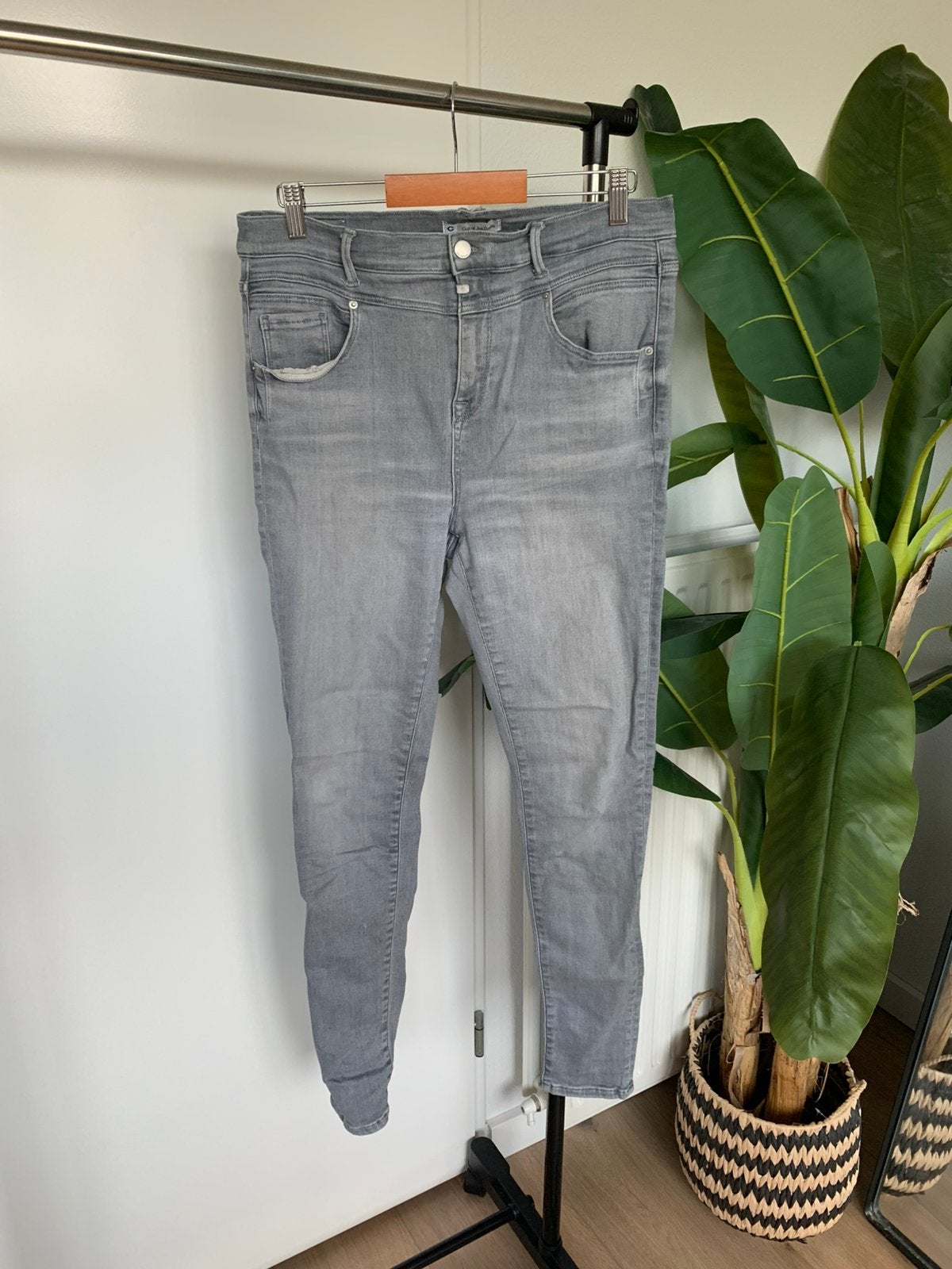 Cup of joe jeans lisa 32/30, Verzenden, Zo goed als nieuw, Grijs, W30 - W32 (confectie 38/40)