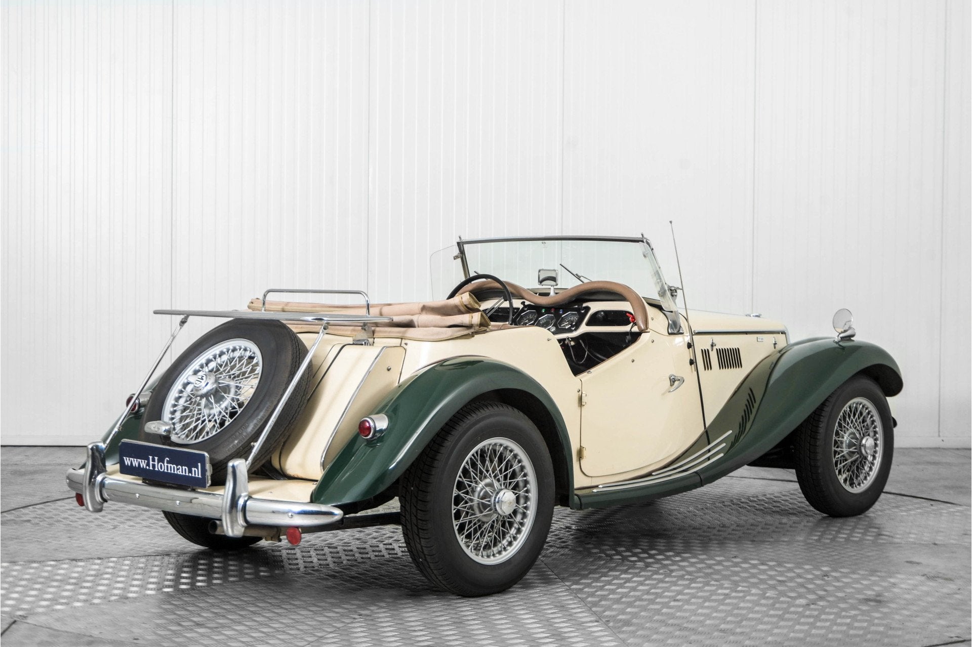MG TF (bj 1954), Auto's, Gebruikt, 4 cilinders, Cabriolet, Beige