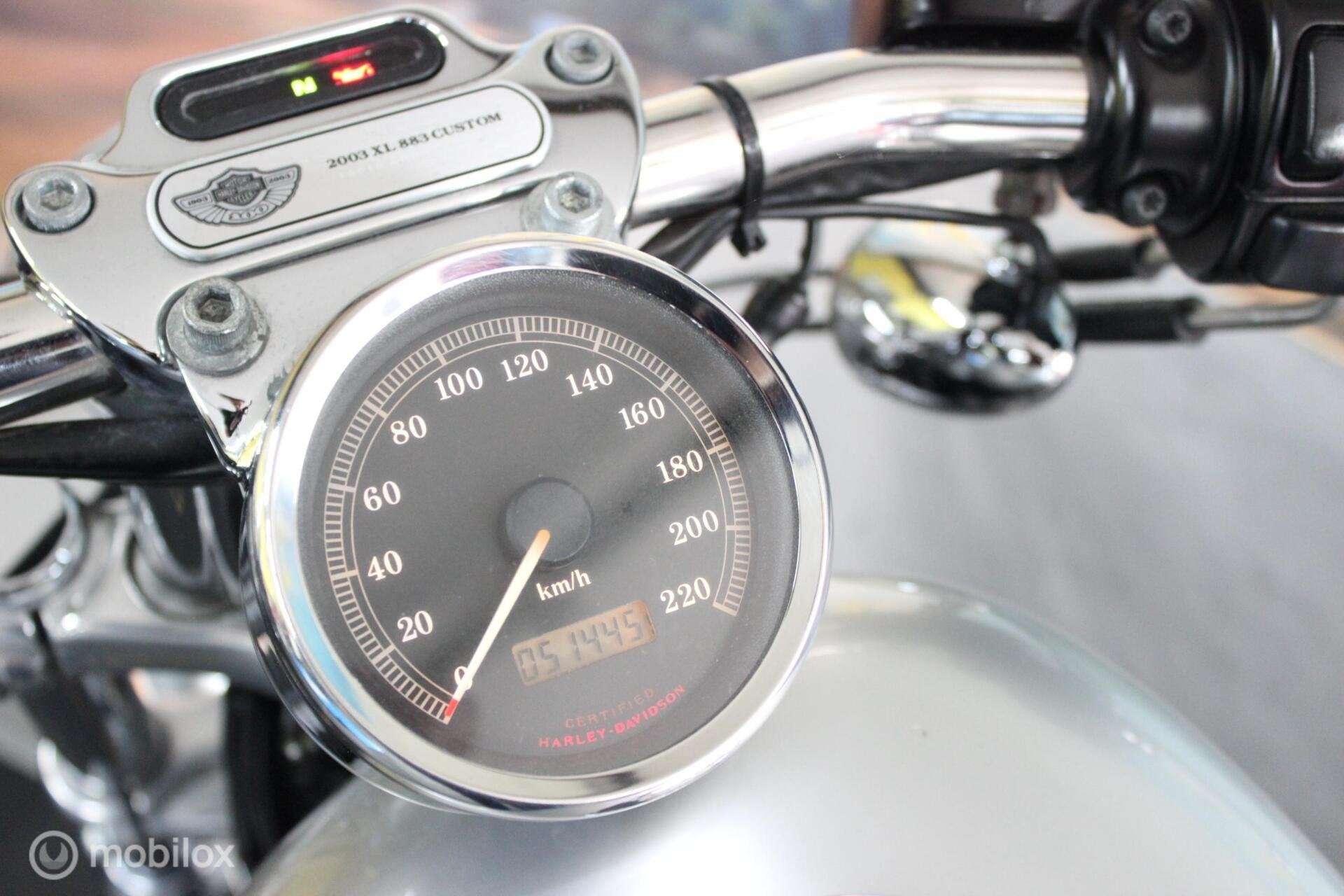 Harley Davidson Sportster 883 XL 53C Custom 53, Chopper, 883 cc, Meer dan 35 kW, Handgeschakeld