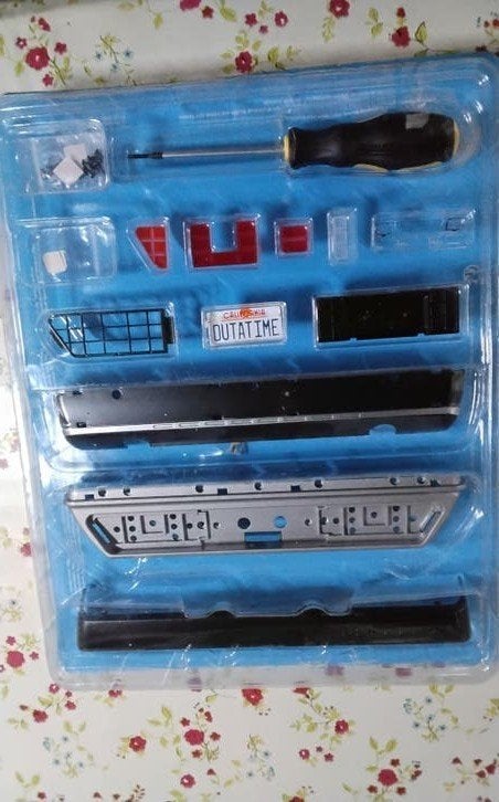 Terug naar de Toekomst DeLorean Modelbouwkit, Overige merken, 1:50 of kleiner, Auto, Nieuw