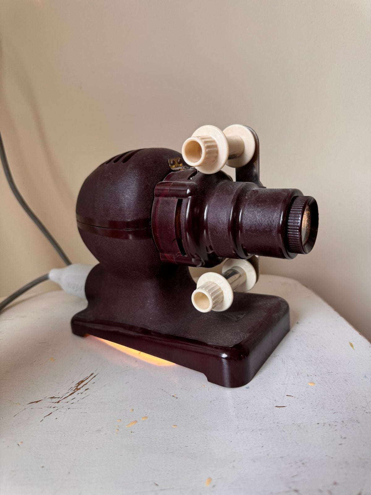 Vintage Sawyer’s View-Master Junior Projector + filmrollen, Ophalen, 1940 tot 1960, Projector