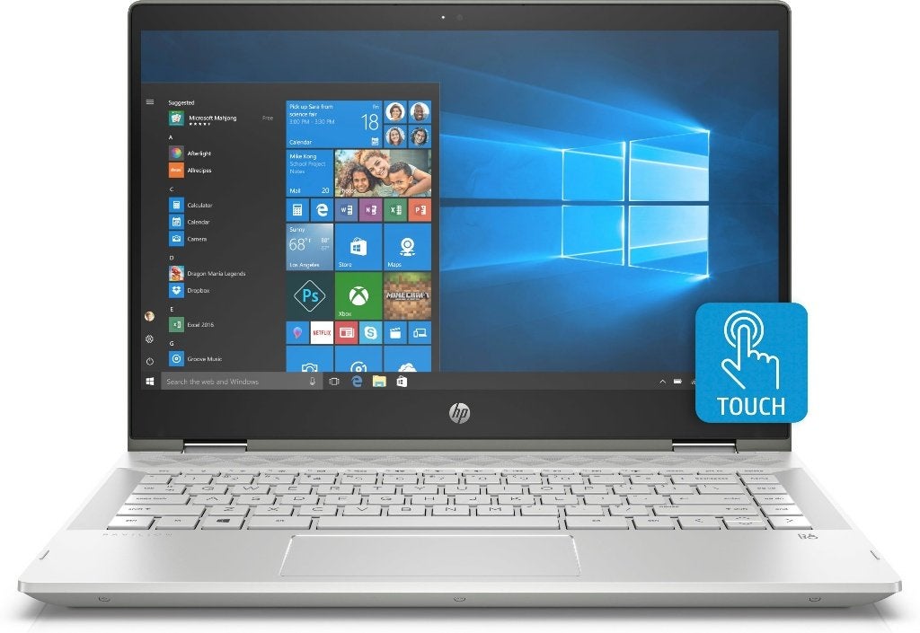 HP Pavilion x360 14 – Touchscreen | i3 | 128GB SSD, Computers en Software, Hp, 2 tot 3 Ghz, Qwerty, Refurbished