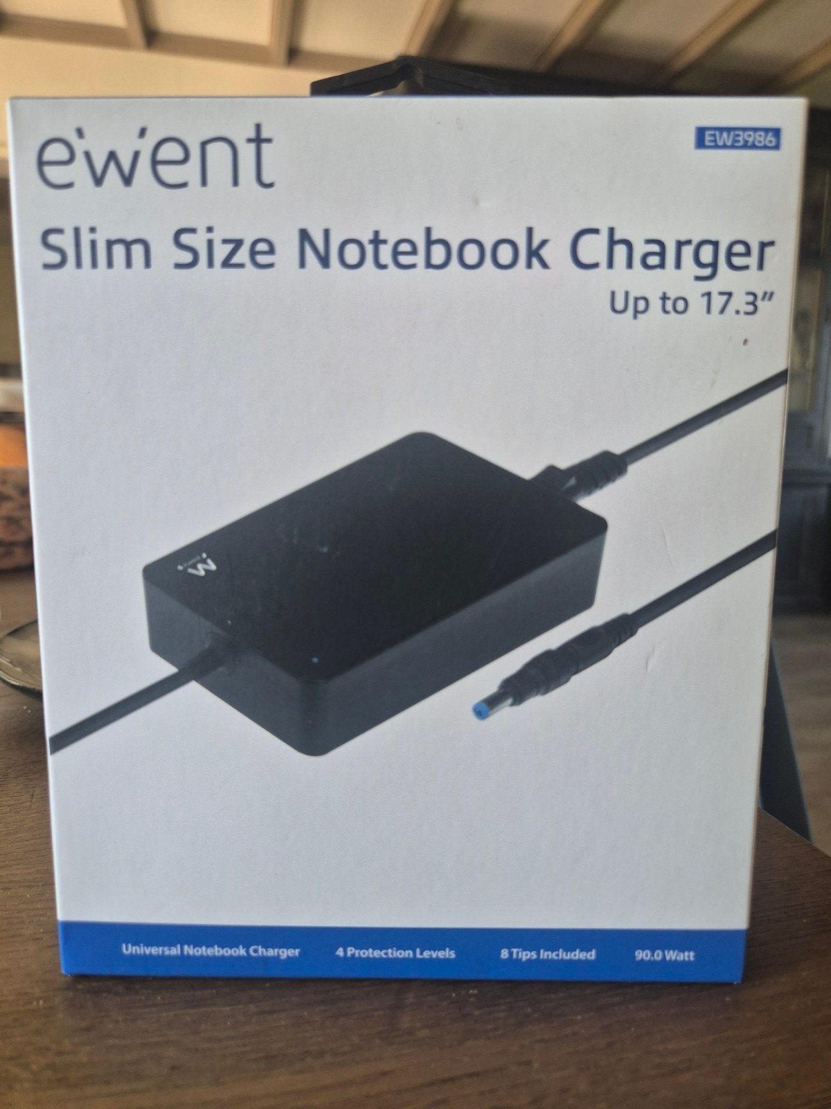 Ewent Slim Size Notebook Oplader - Universeel (EW3986), Computers en Software, Laptop-opladers, Ophalen of Verzenden, Nieuw, Ewent