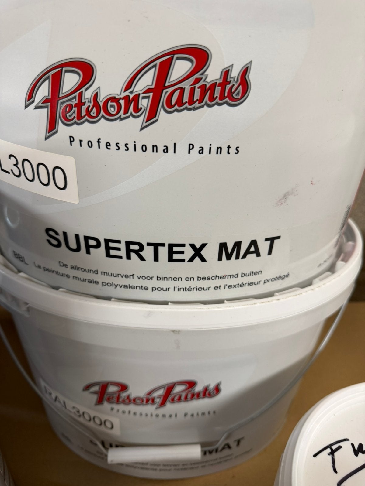 Petson paints rode muurverf 10liter, Ophalen, Nieuw, Acrylverf