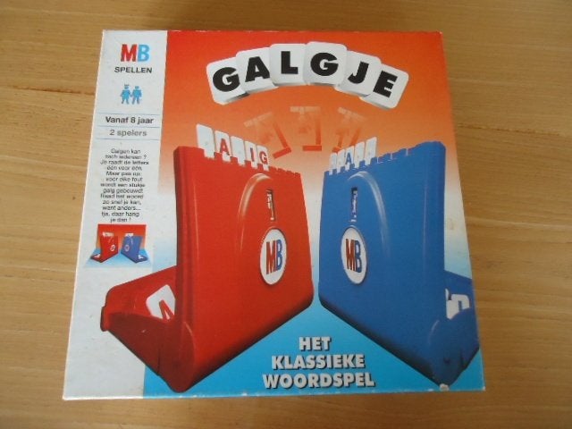 Galgje, Een of twee spelers, Ophalen of Verzenden, Gebruikt