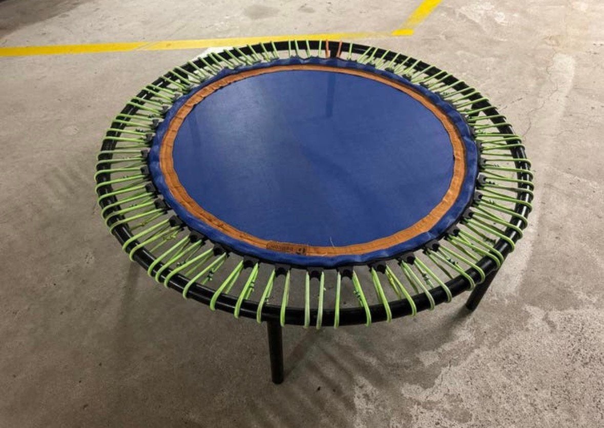 Bellicon trampoline 125 cm mer incklapbare pootjes, Ophalen of Verzenden, Zo goed als nieuw