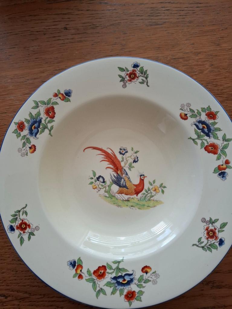2 antieke borden, Ophalen