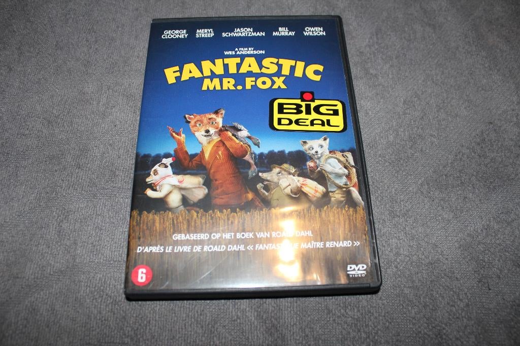 DVD Fantastic Mr Fox, Gebruikt, Amerikaans, Ophalen of Verzenden, Vanaf 6 jaar