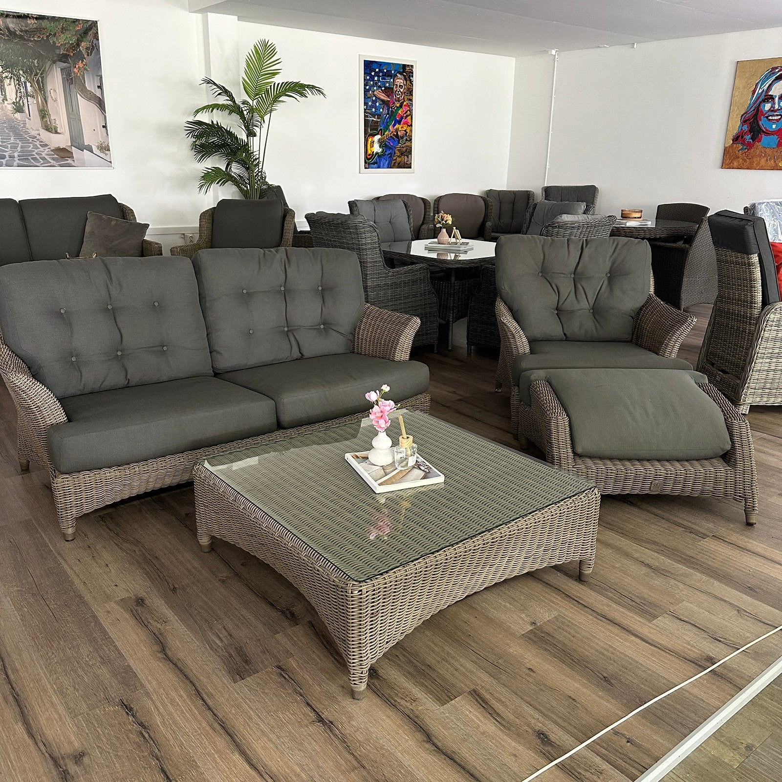 4 Seasons Outdoor (4SO) Wicker Tuinset / Loungeset