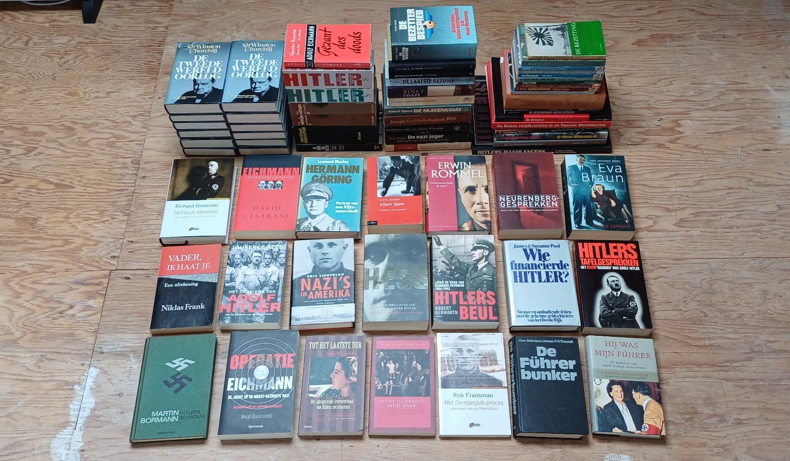 Grote verzameling boeken 2e wereldoorlog., Ophalen, Tweede Wereldoorlog, Gelezen, Algemeen