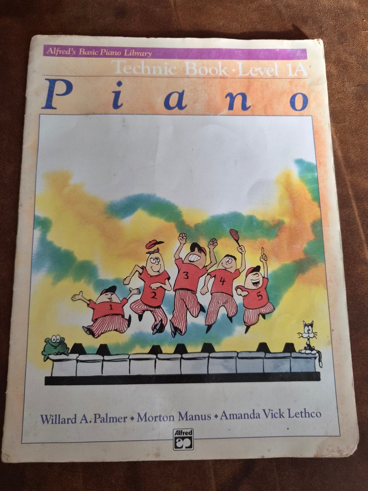 Alfred's Basic Piano Library Technic Book Level 1A, Gebruikt, Klassiek, Les of Cursus, Ophalen of Verzenden