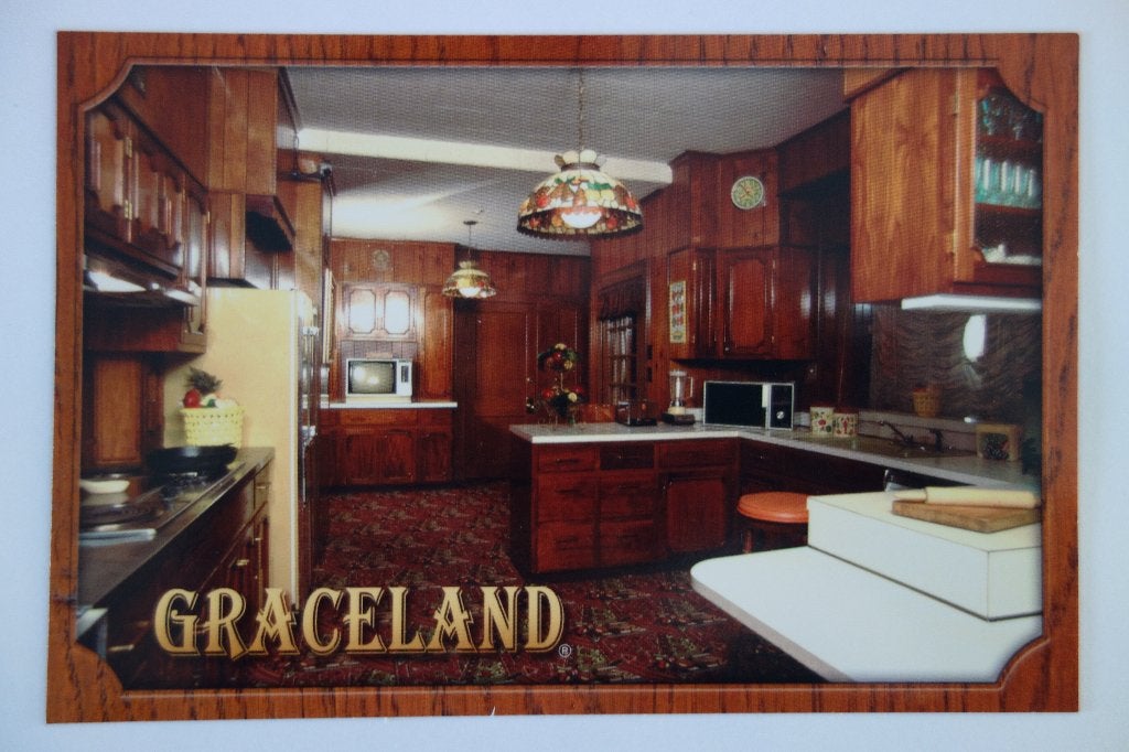 Briefkaart Elvis Presley Graceland, Verzamelen, Muziek, Artiesten en Beroemdheden, Ophalen of Verzenden, Nieuw, Foto of Kaart
