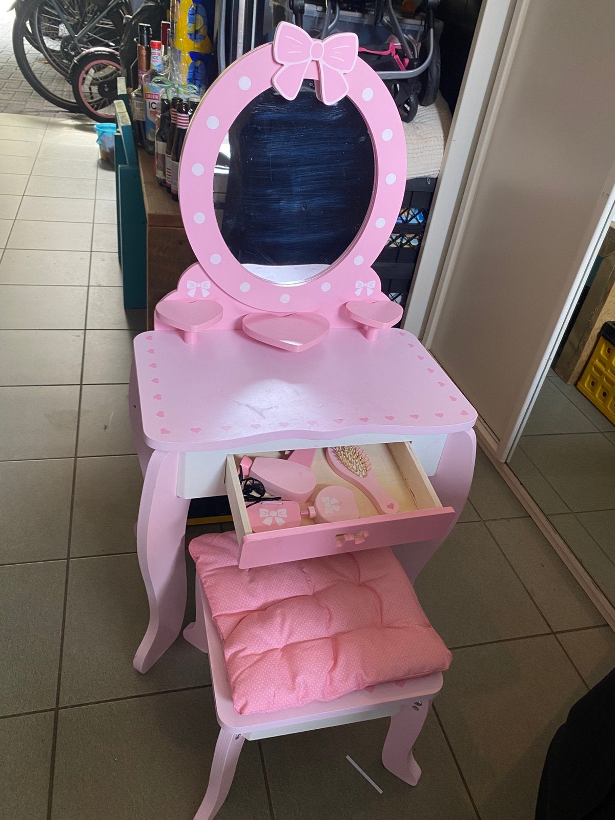 Kaptafel/make-up tafel, Ophalen, Zo goed als nieuw, 50 tot 100 cm, Minder dan 100 cm