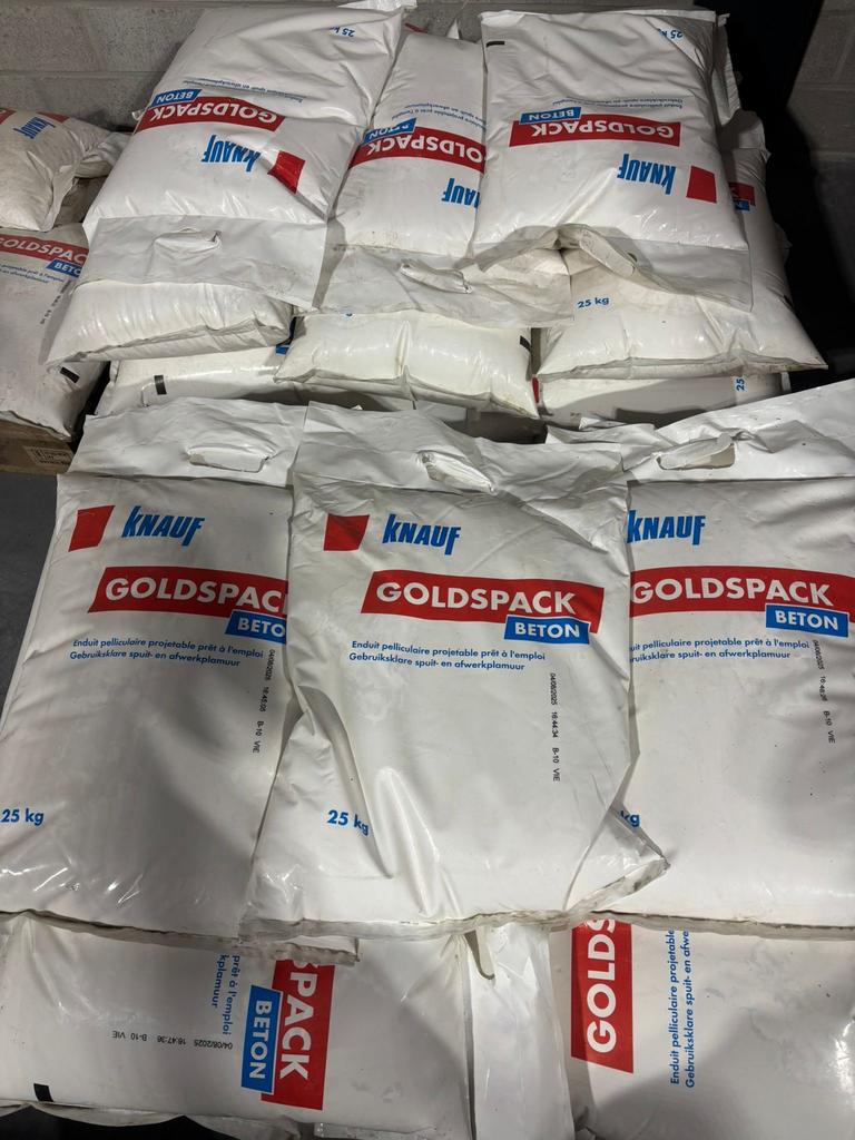 Knauf Goldspack Beton 25 kg, Overige materialen, Nieuw, 15 m² of meer, Ophalen