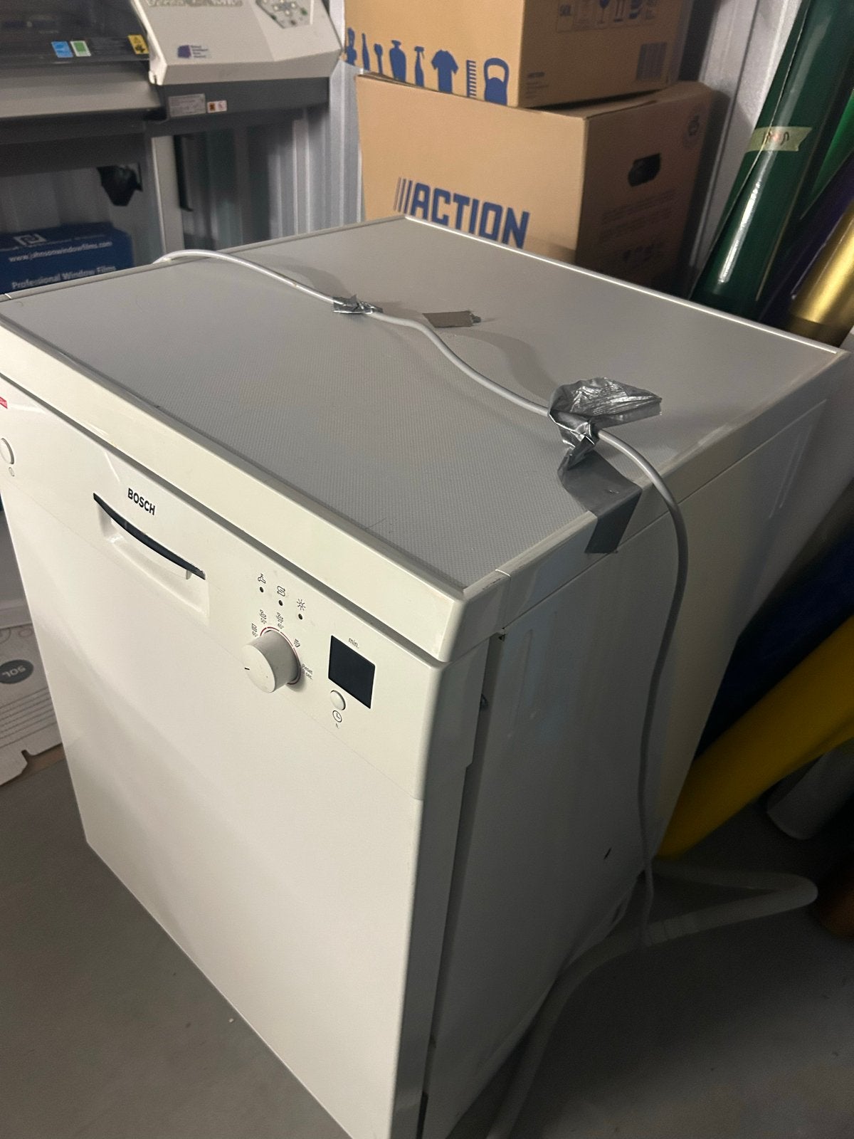 Bosch Vrijstaande Vaatwasser - Goede Staat, Witgoed en Apparatuur, Vaatwasmachines, Ophalen, Gebruikt, 60 cm of meer, Eco programma