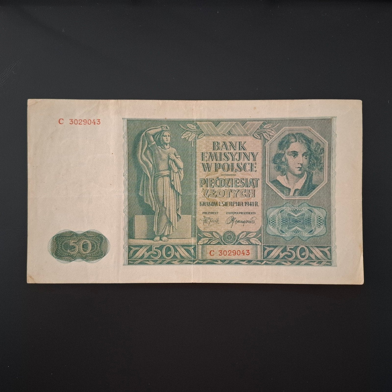 50 zloty Polen #025, Ophalen of Verzenden, Polen, Los biljet