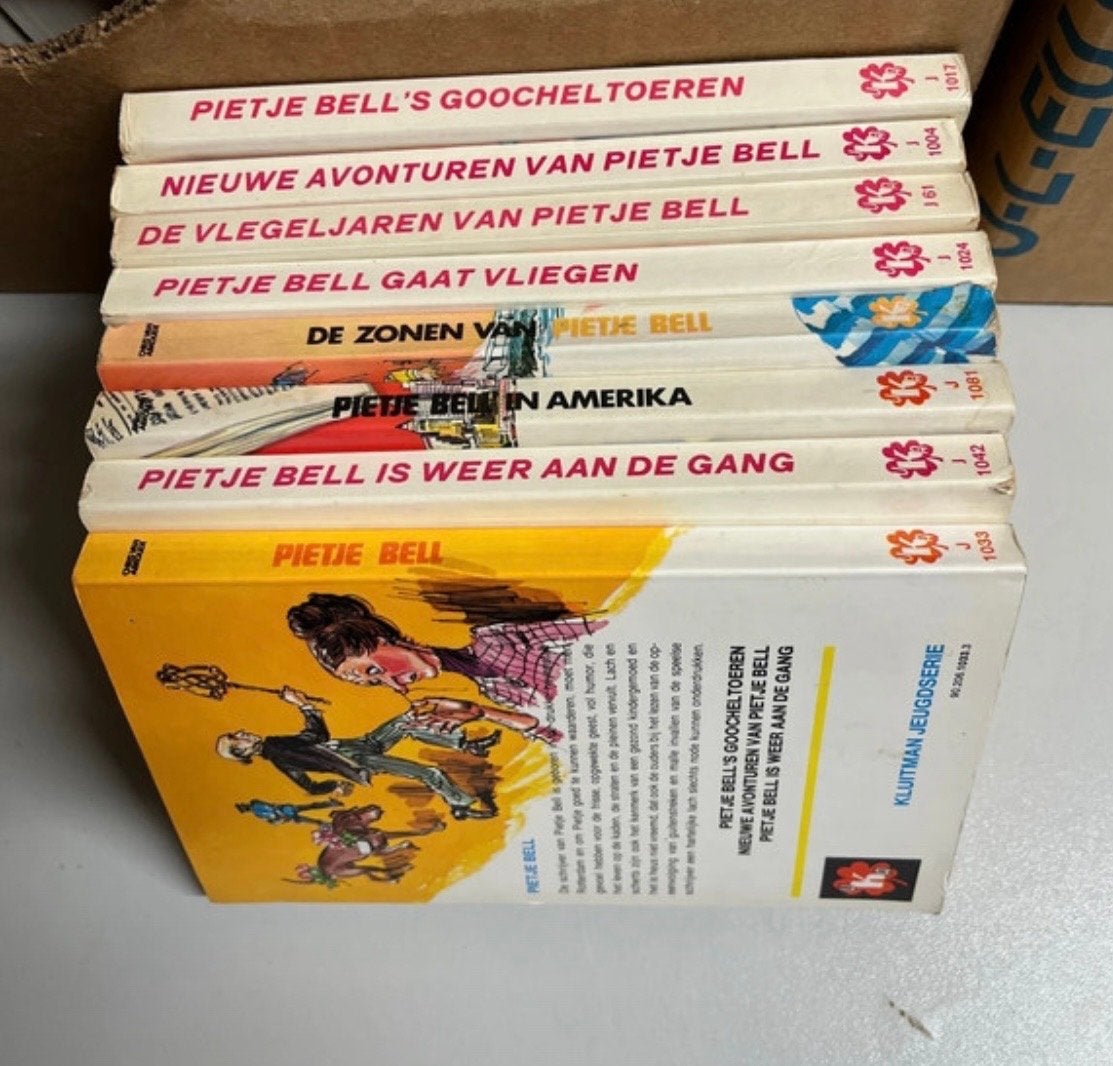 Pietje Bell Boekenreeks - 7 delen (vintage), Boeken, Ophalen of Verzenden, Gelezen, Fictie algemeen