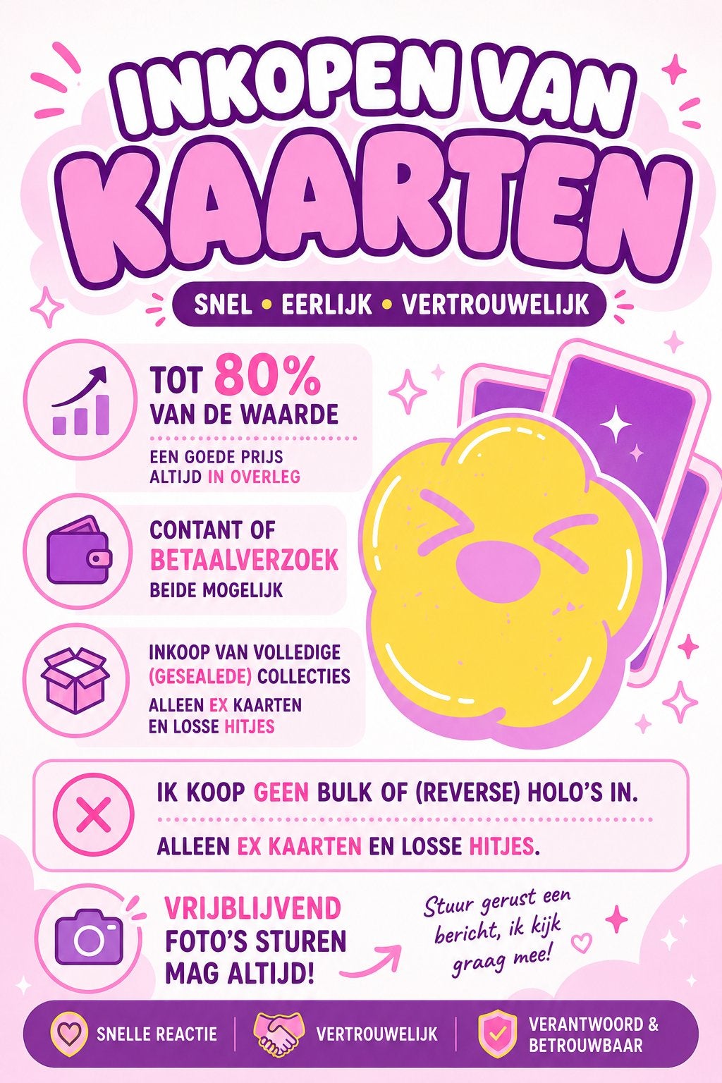 Ik koop jouw Pokemon collectie en kaarten in!, Ophalen of Verzenden, Zo goed als nieuw