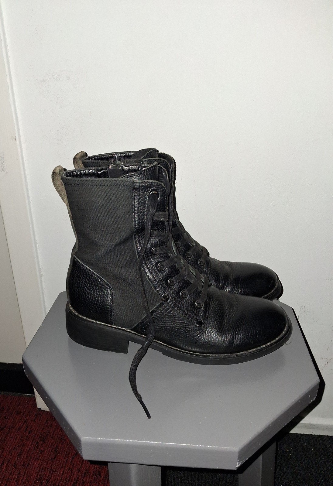 G-STAR RAW veterboots maat 38. 2e paar=halve prijs, Ophalen of Verzenden, Zo goed als nieuw, Zwart