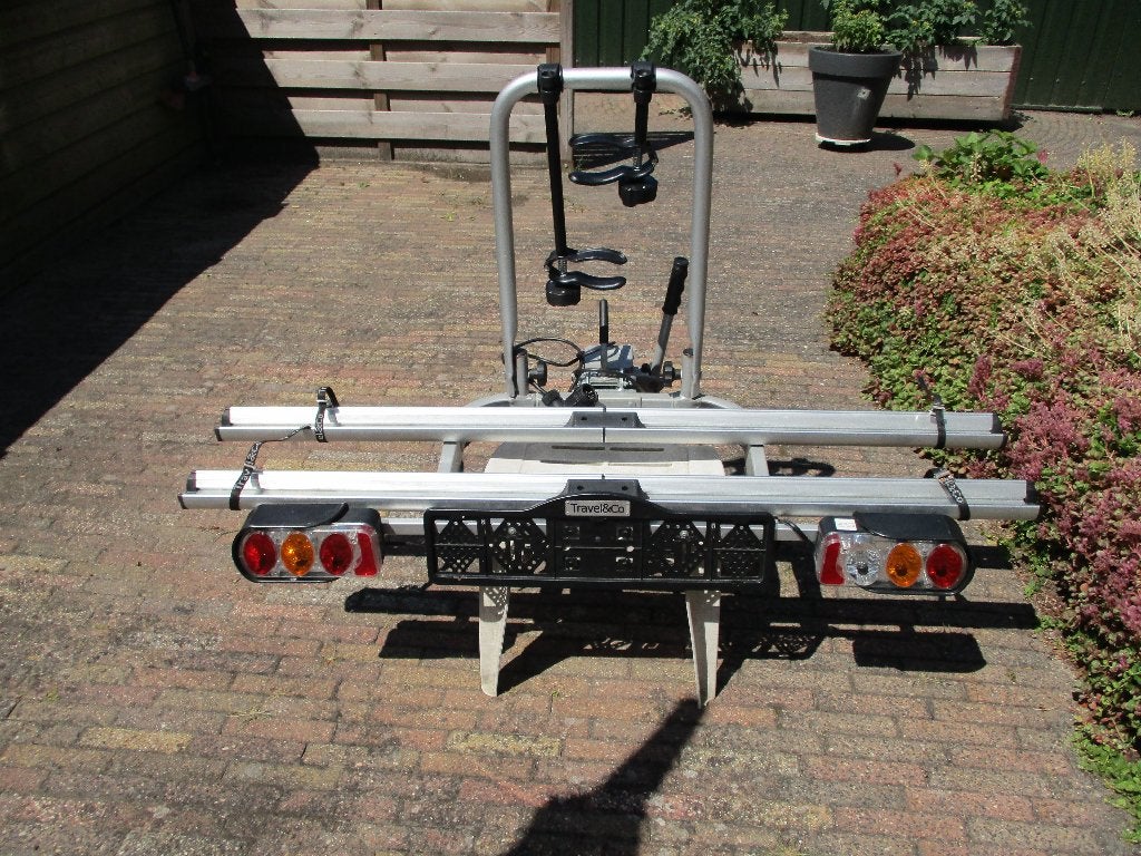 ANWB fietsendrager Travel & Co. voor 2 fietsen ook E-Bike, Ophalen, Elektrische fiets, Zo goed als nieuw, 2 fietsen