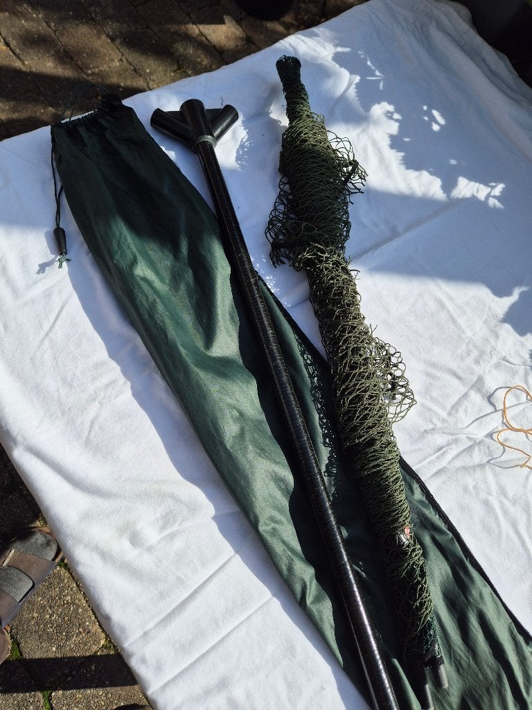Schepnet - roofvis of karper, Watersport en Boten, Ophalen, Zo goed als nieuw, Net of Fuik