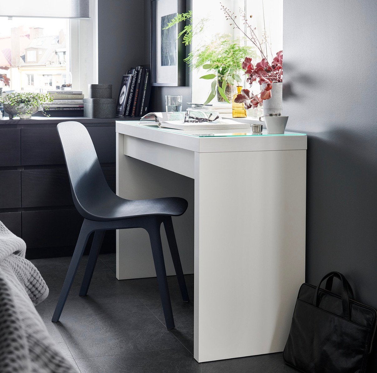 Ikea Malm Toilettafel, wit, 120x41cm, NIEUW in doos., Huis en Inrichting, Ophalen of Verzenden, Nieuw, 100 tot 150 cm, Minder dan 100 cm