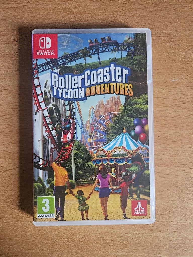 RollerCoaster Tycoon Adventures switch, 1 speler, Ophalen of Verzenden, Zo goed als nieuw, Vanaf 3 jaar