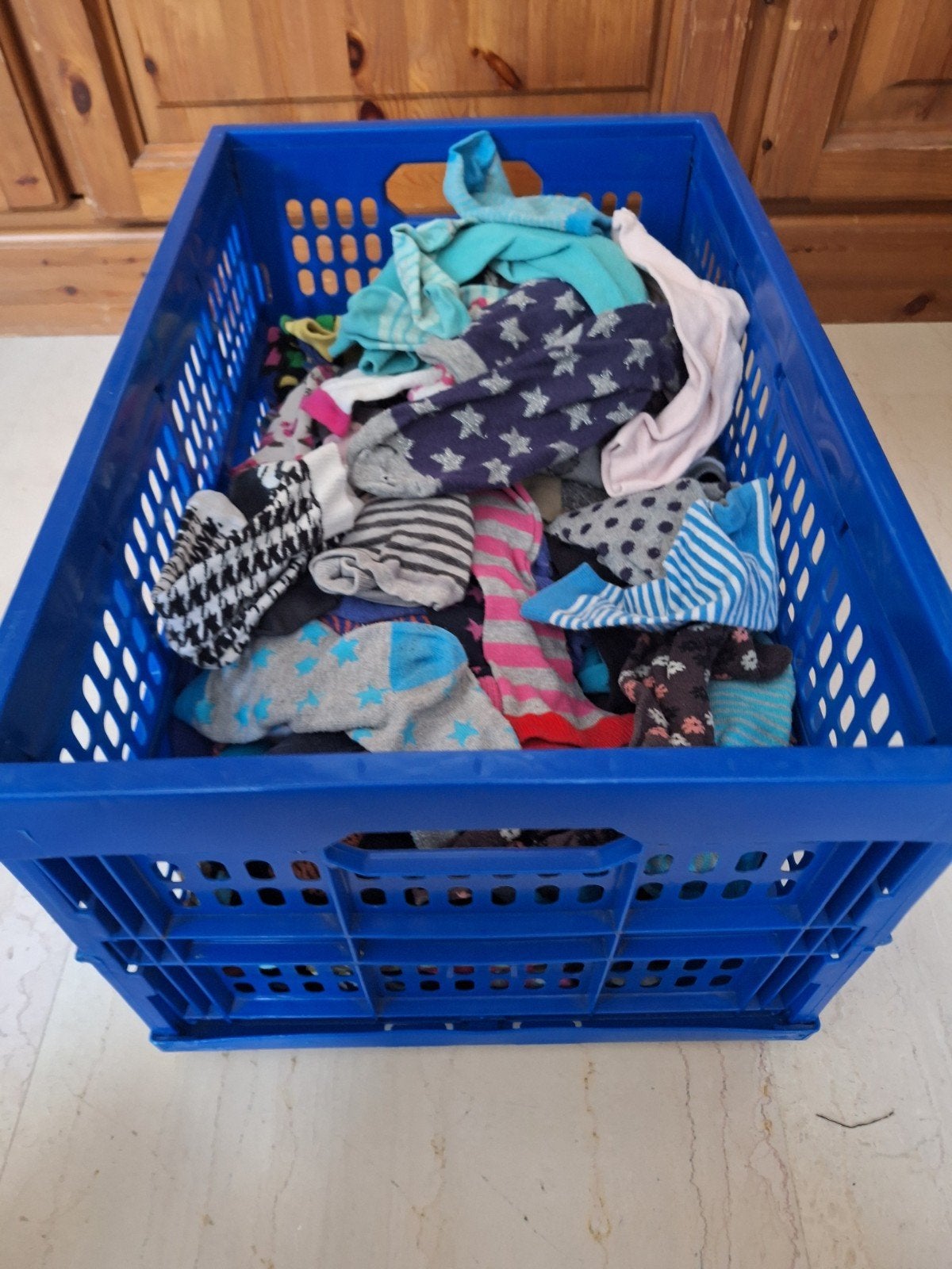 Grote partij schone sokken,  - om mee te knutselen, Kleding | Dames, Sokken en Kousen, Ophalen of Verzenden, Overige kleuren, Sokken en Kniesokken