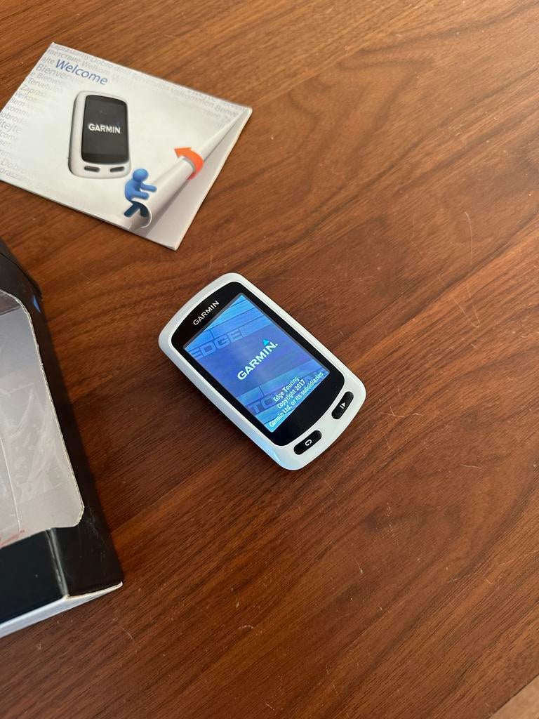 Garmin Edge Touring Fietscomputer met GPS, Fietsen en Brommers, Fietsaccessoires | Fietscomputers, Zo goed als nieuw, GPS, Ophalen