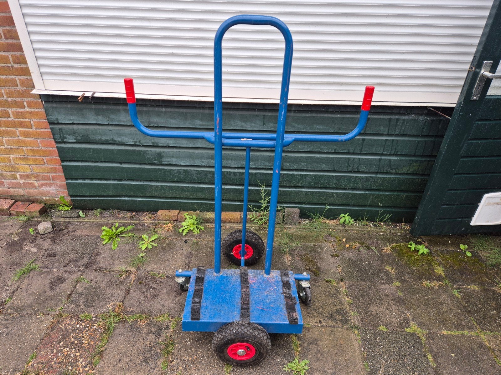 Stevige platenwagen / transportkar voor zware lasten, Doe-het-zelf en Verbouw, 100 liter of meer, Ophalen, Gebruikt, Transportkar