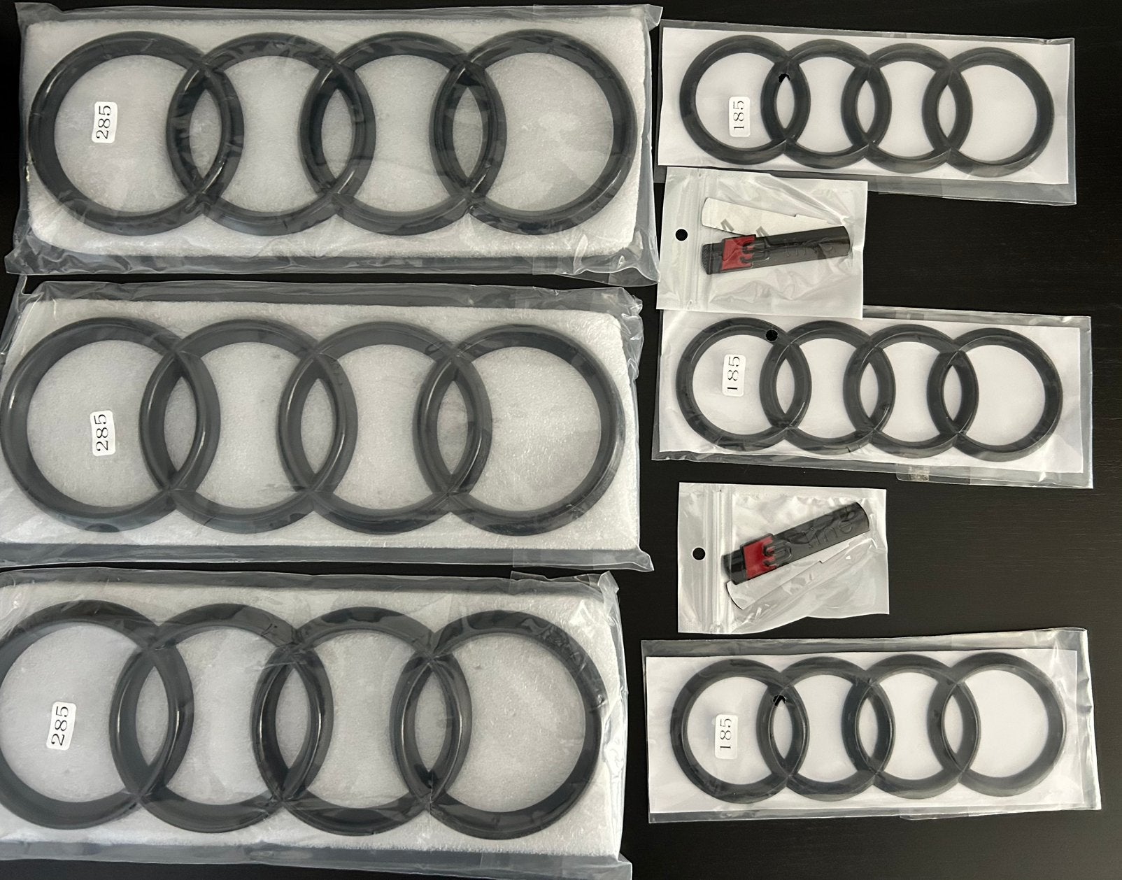 Audi logo s alle modellen, Ophalen of Verzenden