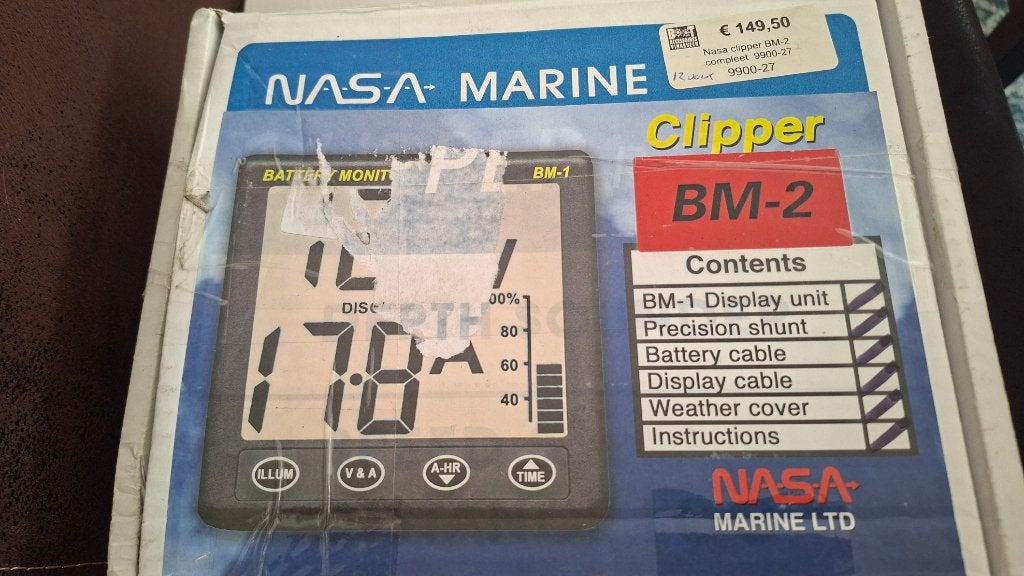 Nasa Marine Clipper BM-2, Ophalen of Verzenden, Zo goed als nieuw, Kabel of Apparatuur