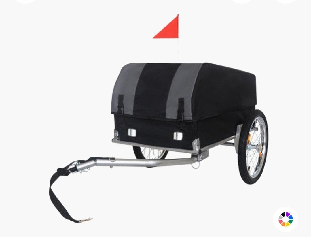 Nieuwe opvouwbare fietsaanhanger - Bagagekar, Ophalen, Opvouwbaar, Bagagekar, Nieuw