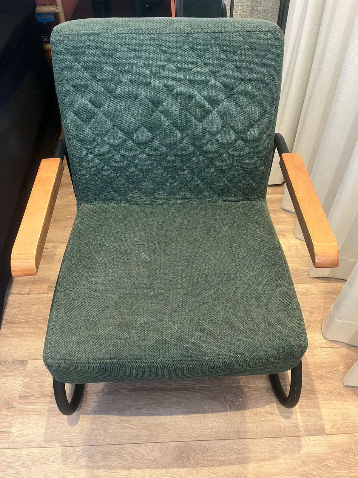 Lounge Fauteuil Stoel Groen, Ophalen, Overige kleuren, Lounge, Zo goed als nieuw
