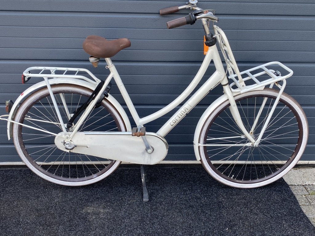 Cortina u4 D57 cm met 3versnellingen, Fietsen en Brommers, Terugtraprem, Gebruikt, Cleanbikes, Versnellingen