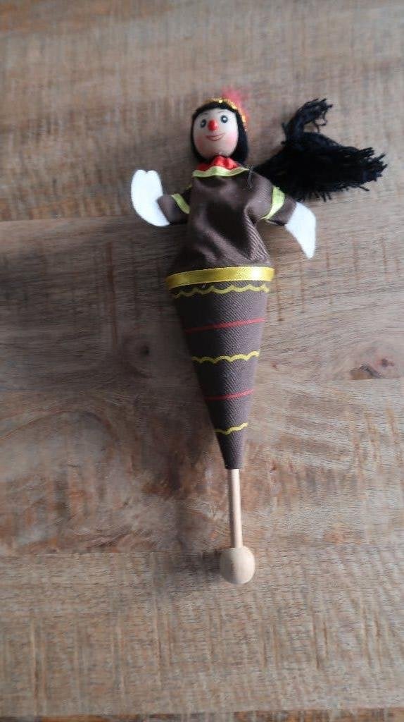Poppenkastpop Heks, Ophalen of Verzenden, Zo goed als nieuw, Overige typen