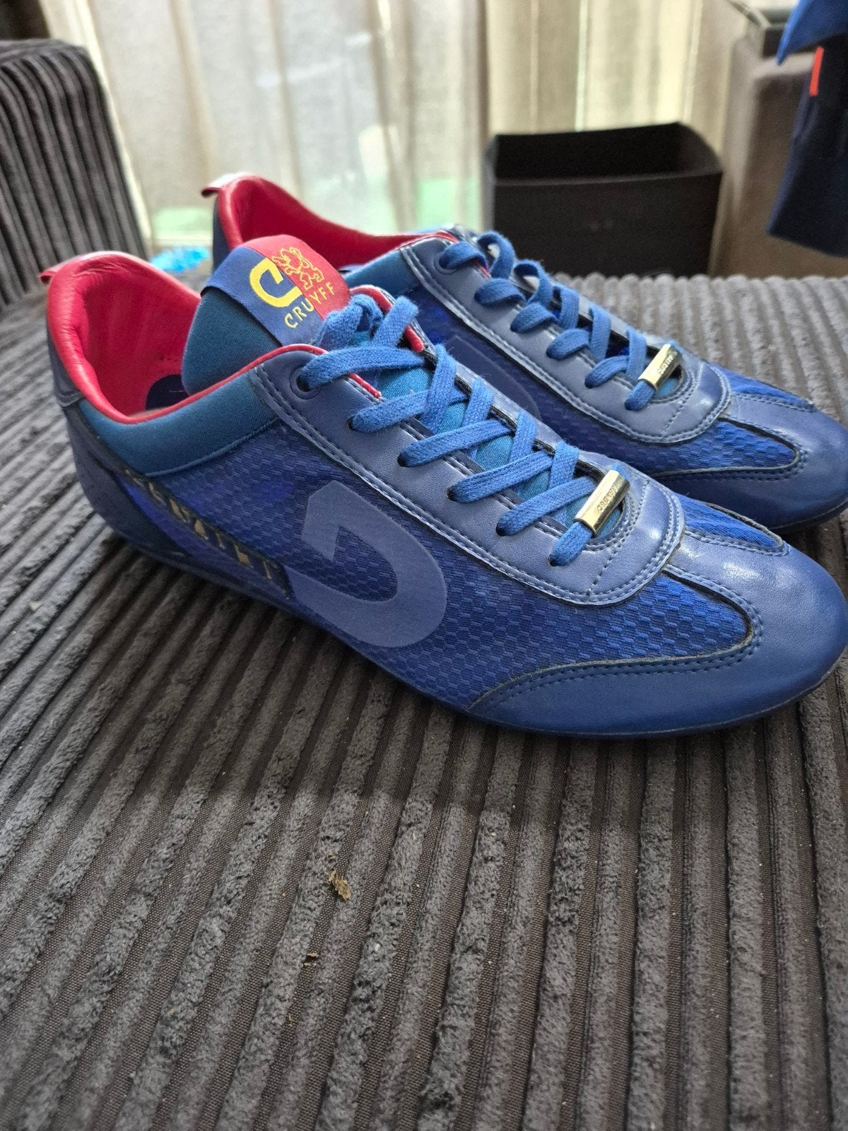 cruijff cruyff schoen barca pack vicenzo maat 42 barcelona, Cruyff, Blauw, Ophalen of Verzenden, Zo goed als nieuw
