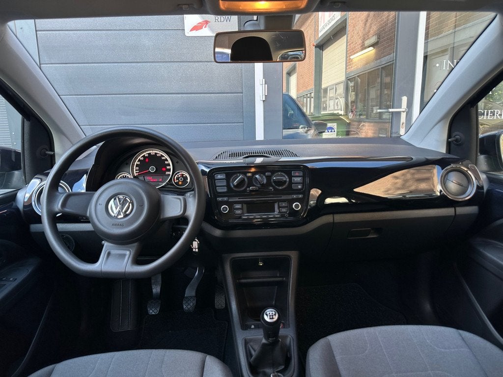Volkswagen Up! 1.0 move up! BlueMotion|Nap|Airco|Apk|2.Sleut, Auto's, Volkswagen, Voorwielaandrijving, Euro 5, Up!, CNG (Aardgas)