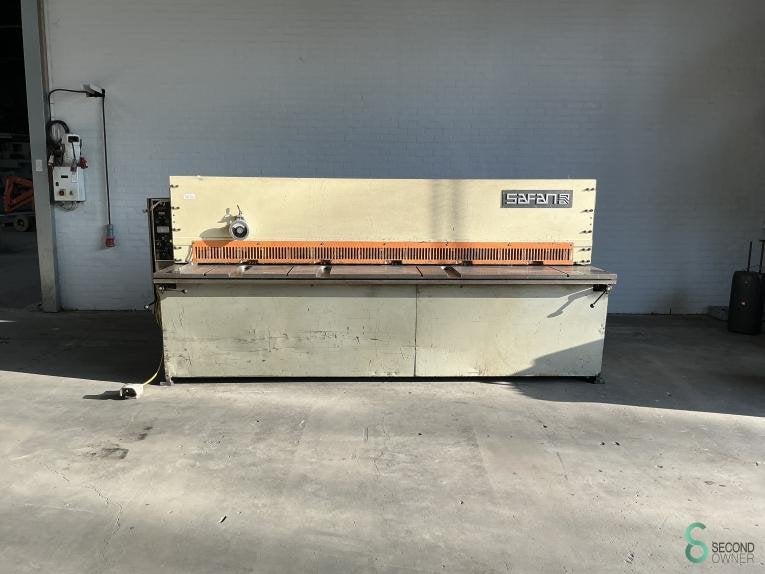 Plaatscharen Safan VS 310-6 1981, Zakelijke goederen, Machines en Bouw | Metaalbewerking