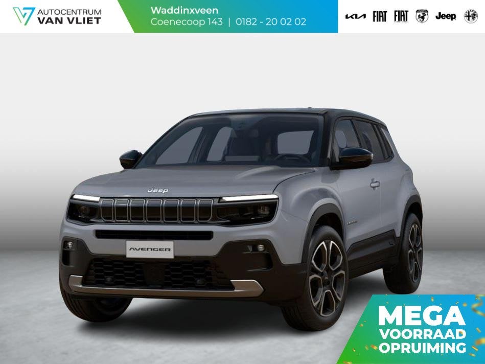 Jeep Avenger 1.2 e-Hybrid Summit | Winter Pack | Infotainmen, Auto's, Jeep, Stof, Gebruikt, 1199 cc, Met garantie (alle)