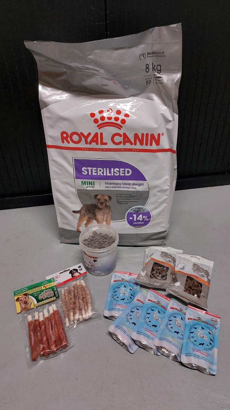 Grote zak hondenbrokken, vers vlees en snacks, Dieren en Toebehoren, Dierenvoeding, Ophalen, Hond