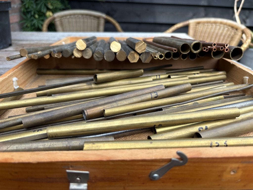 koperen staven, Ophalen, Nieuw, 250 mm of meer, Overige typen