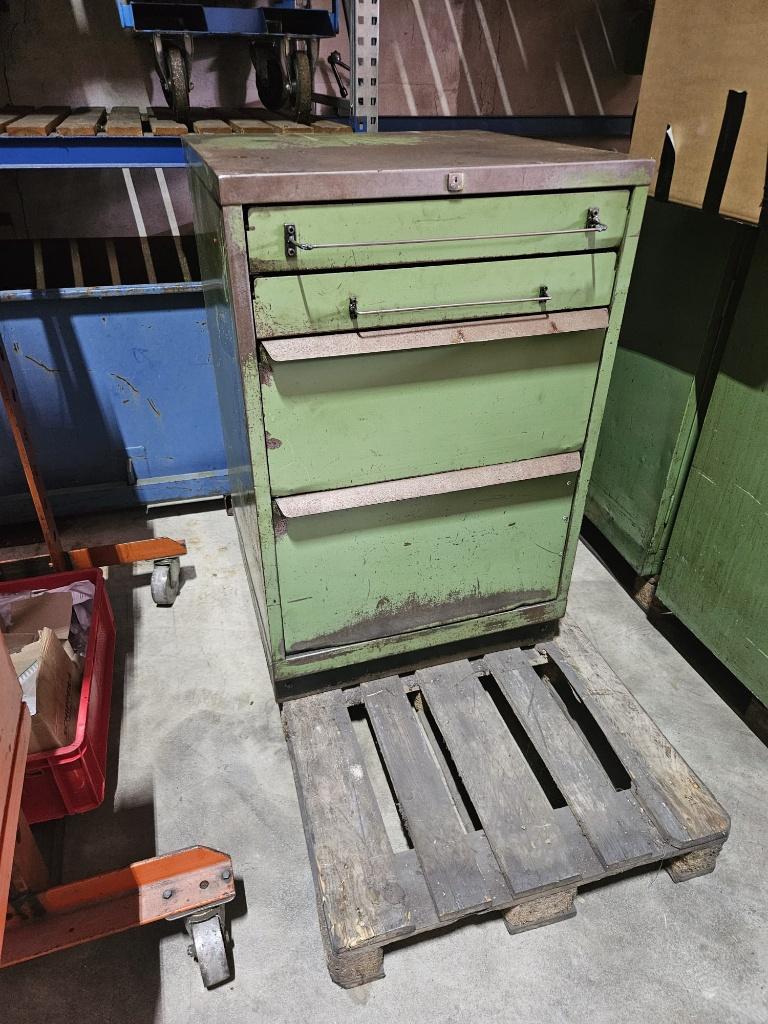 Werkplaatskast ladekast gereedschapskast, Doe-het-zelf en Verbouw, Ophalen