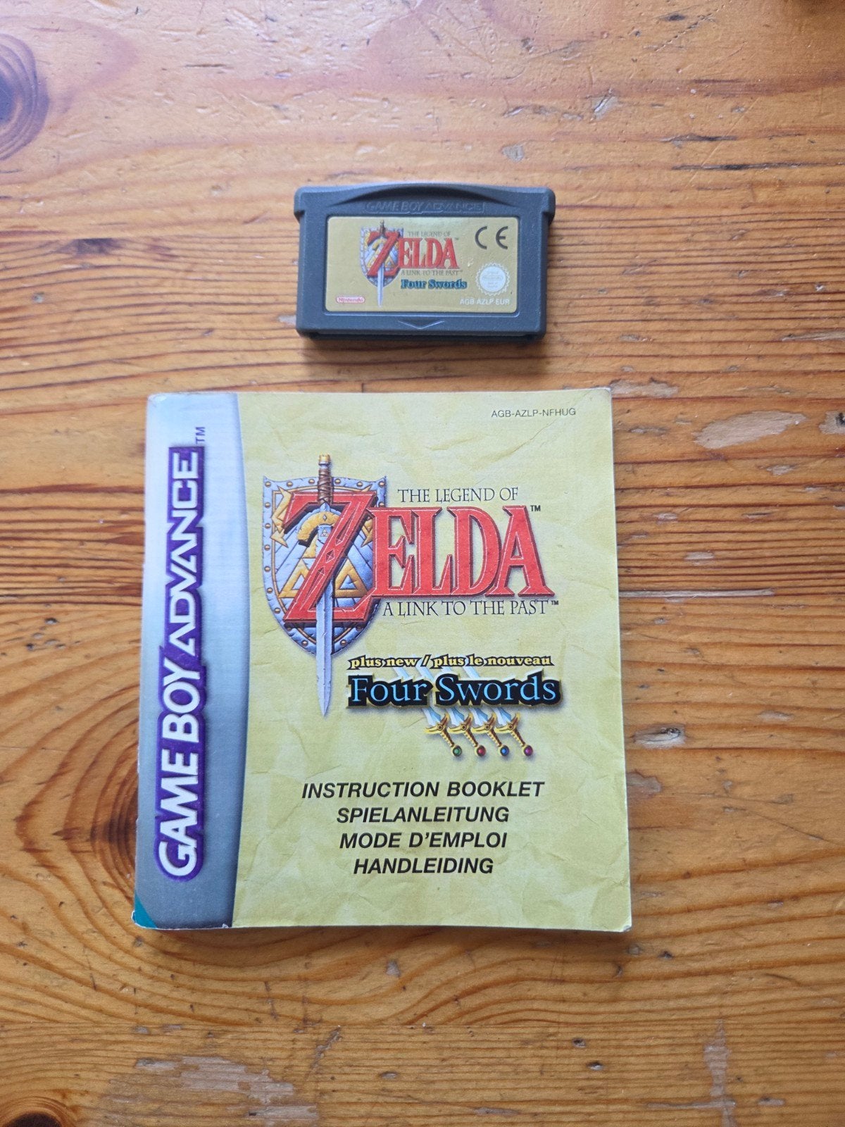 Game Boy Advance: The Legend of Zelda met four swords, Spelcomputers en Games, Games | Nintendo Game Boy, Avontuur en Actie, Gebruikt