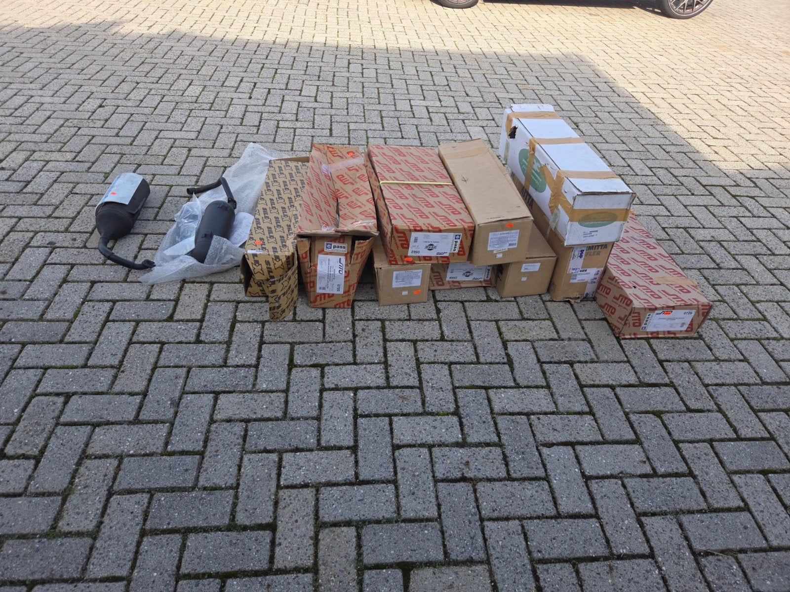 Diverse scooter uitlaten (13 stuks) - Nieuw in doos, Ophalen of Verzenden