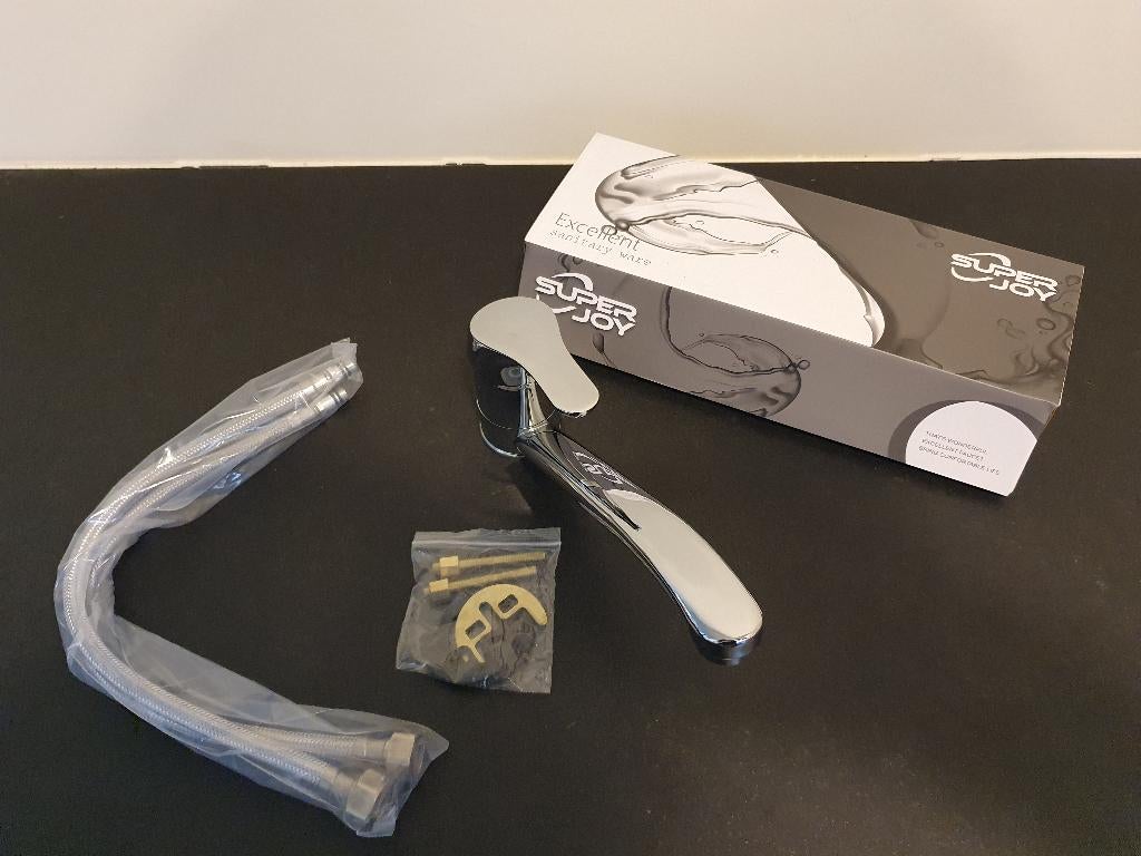 Keukenkraan Mengkraan 1 hendel draaibaar Chroom GOEDKOOP, Ophalen of Verzenden, Nieuw, Chroom, Kraan