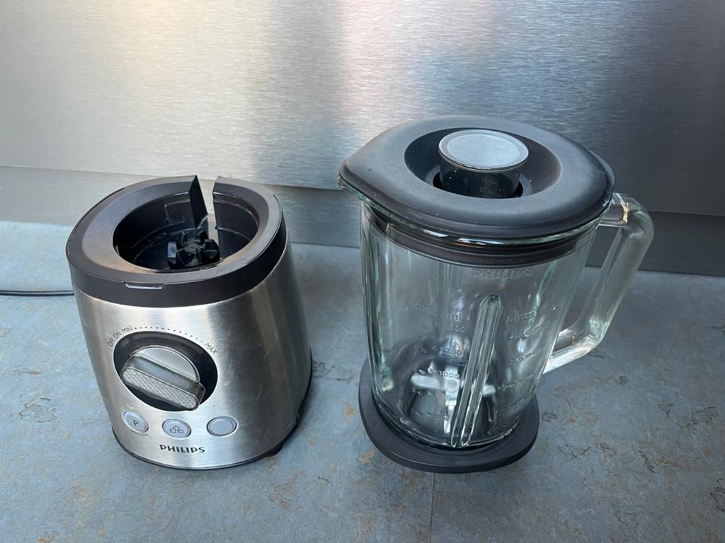Philips Blender HR2096/00 - Krachtige Glazen Blender, Ophalen of Verzenden, Gebruikt