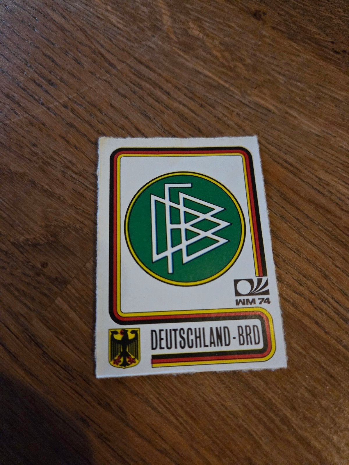 Panini WK 74, Ophalen of Verzenden, Zo goed als nieuw, Buitenlandse clubs, Poster, Plaatje of Sticker