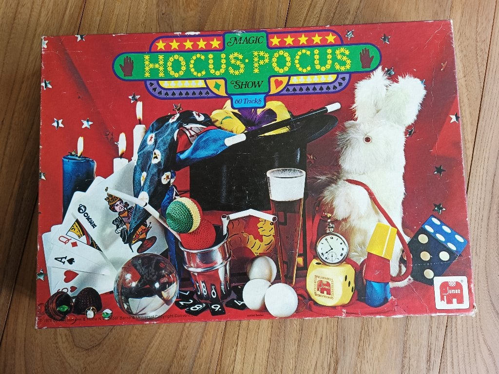 Hocus Pocus Magic Show goocheldoos, Ophalen of Verzenden, Zo goed als nieuw, Jongen of Meisje
