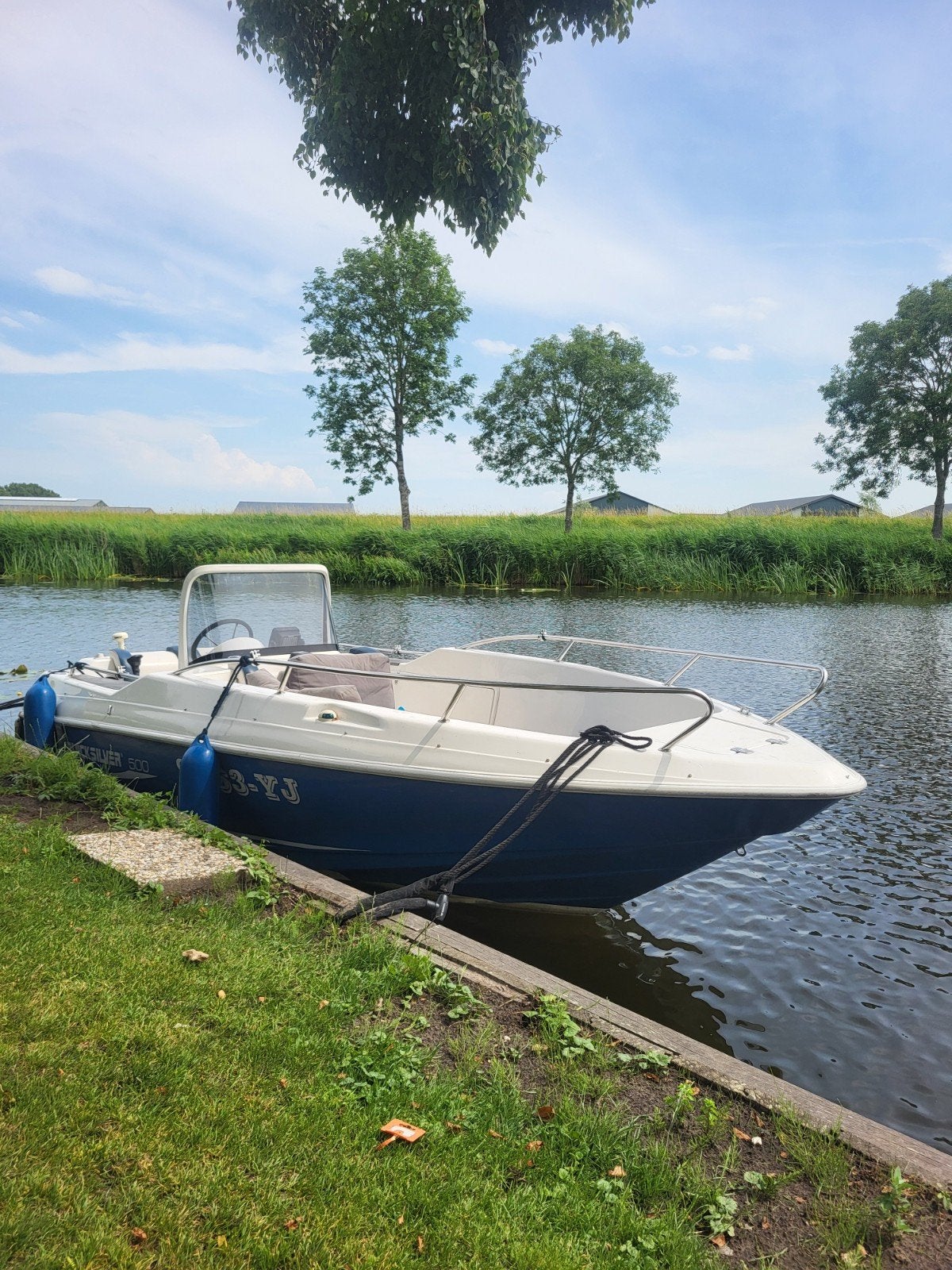 Quicksilver 500 incl. Trailer, Ophalen, 60 pk, Gebruikt, 5 m